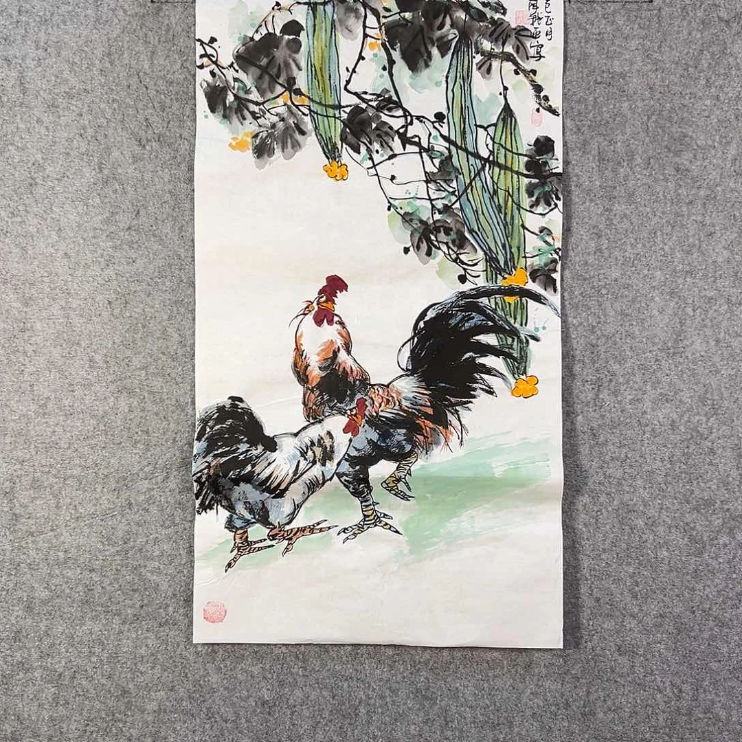 国画498 花鸟在此鸣叫的日子