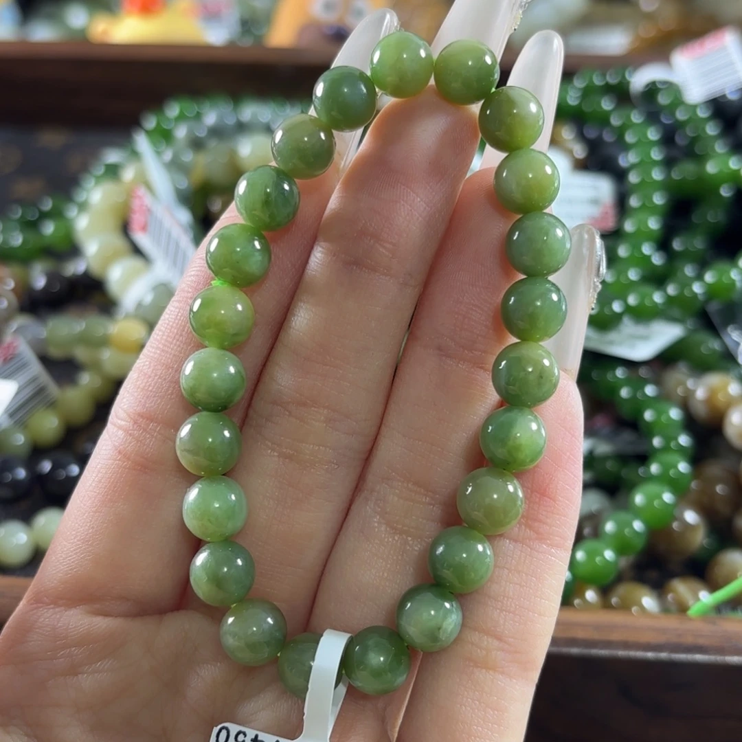 和田玉未镶嵌手链129