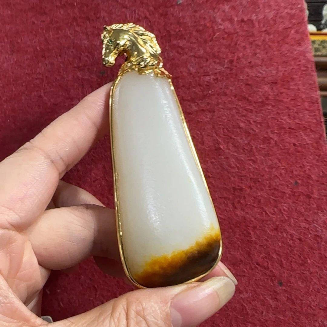 和田玉挂件未镶嵌