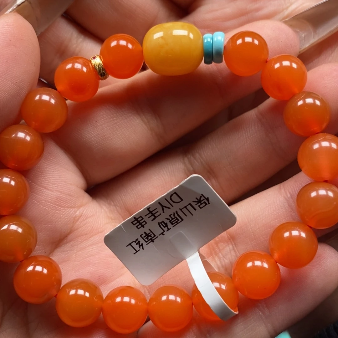 南红玛瑙未镶嵌手串