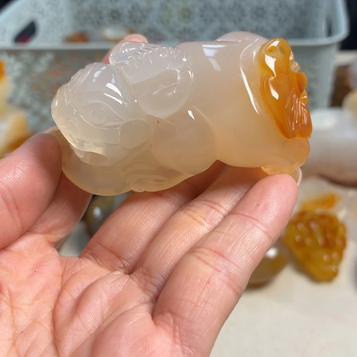 玛瑙/玉髓未镶嵌吊坠(不含链)