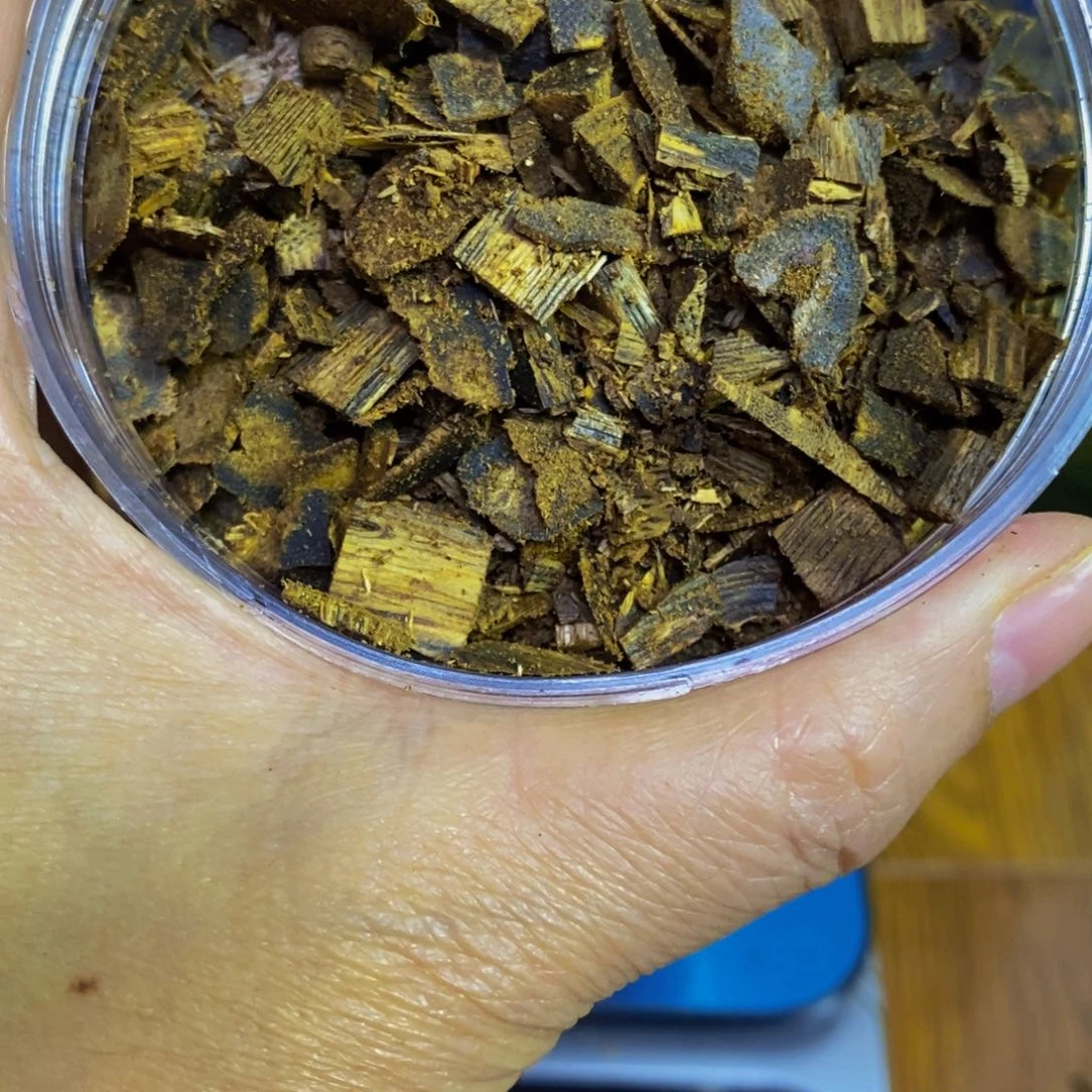 我***天沉香碎屑沉香陆河345克