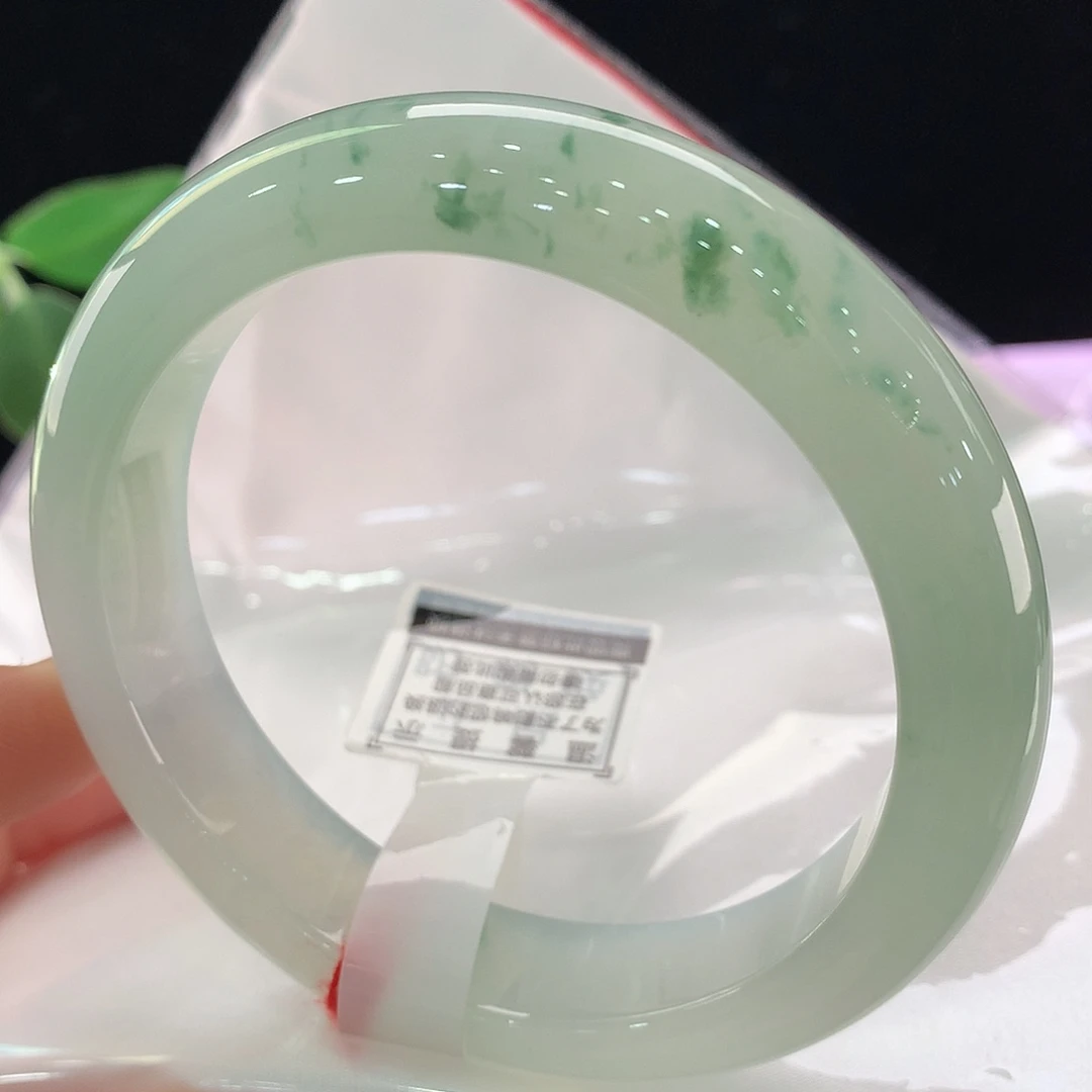 翡翠未镶嵌手镯0149
