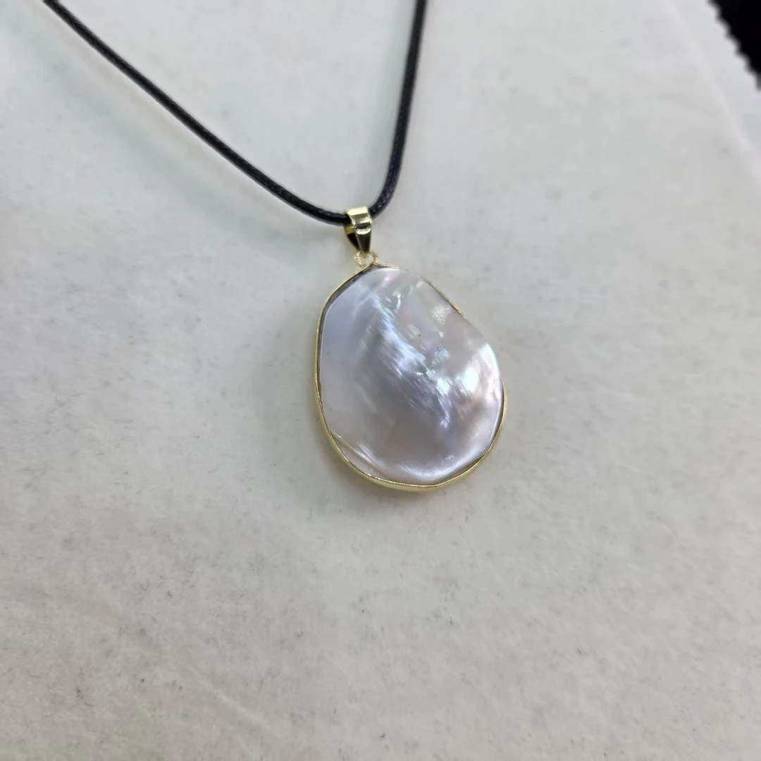 【东哥优选】淡水珍珠吊坠 25mm  多样性发一