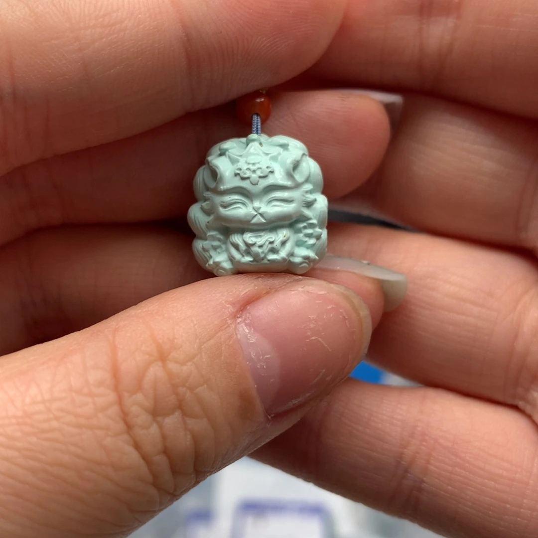 绿松石挂件未镶嵌