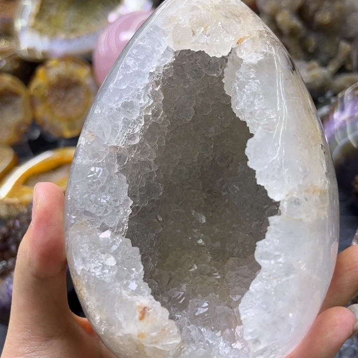 发饰未镶嵌水晶白晶蛋