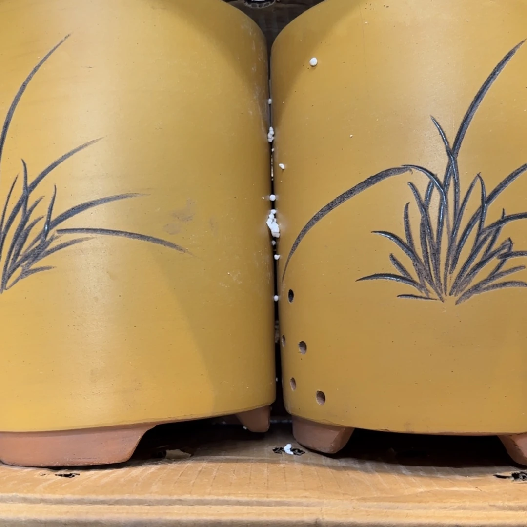 紫砂花盆口径14.17口径