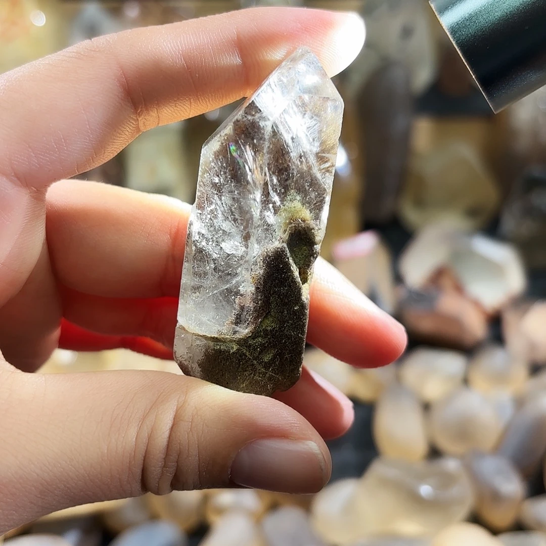 车挂未镶嵌水晶天然