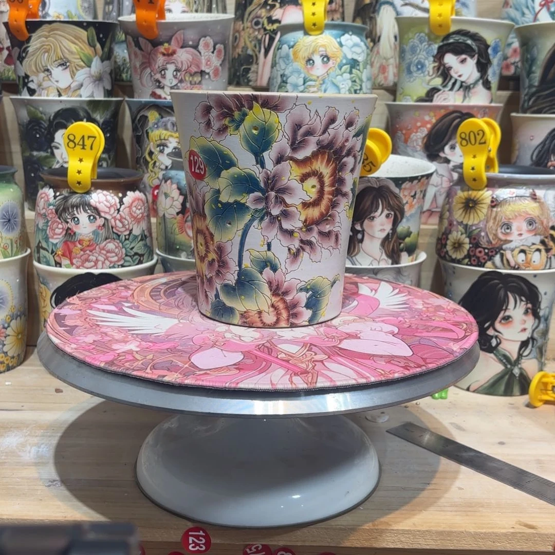 景德镇手绘花盆陶瓷13/15