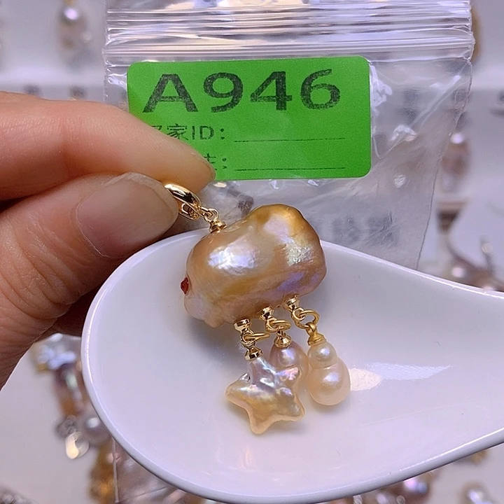 淡水珍珠未镶嵌颈饰