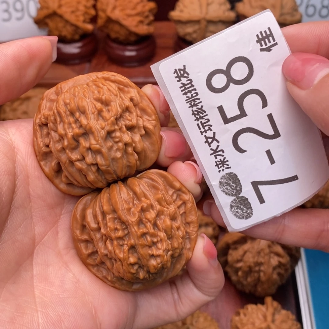 文玩核桃把件40四座楼