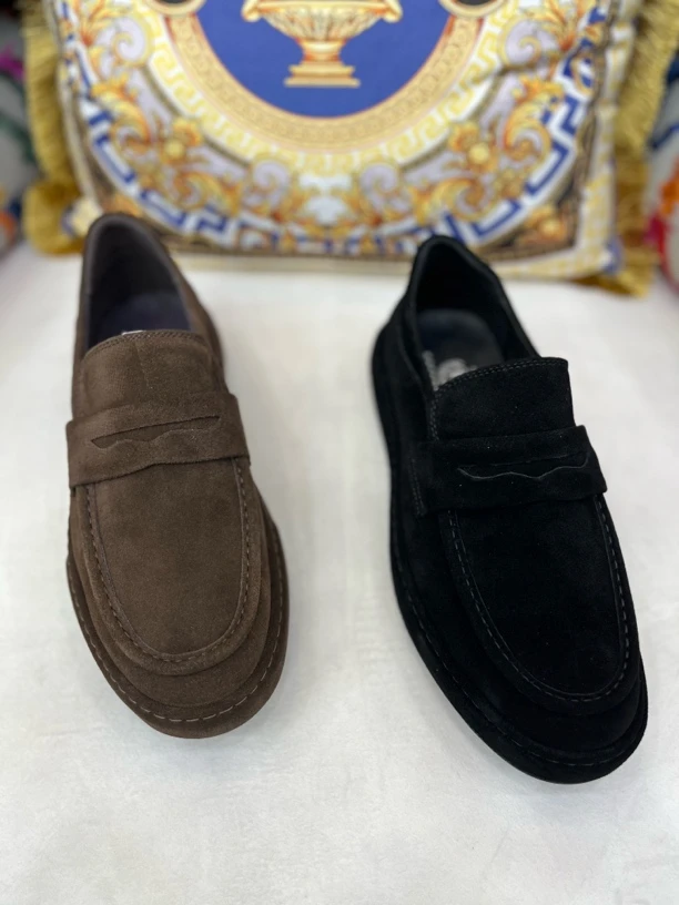 SH轻奢时尚高定男士雅痞磨砂皮包底休闲鞋628