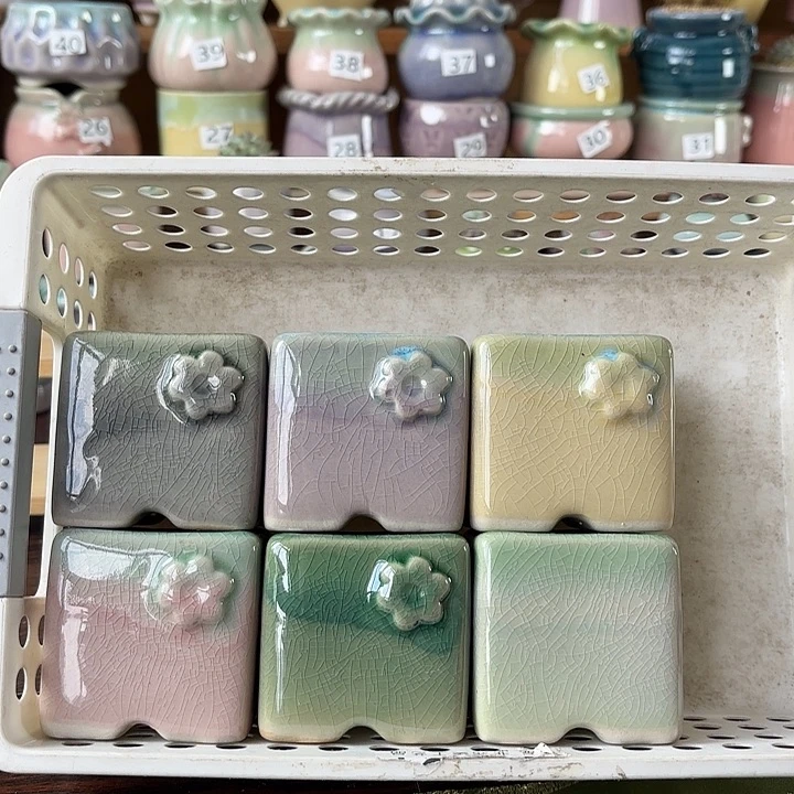 红陶量货/口高深浅搭配发6