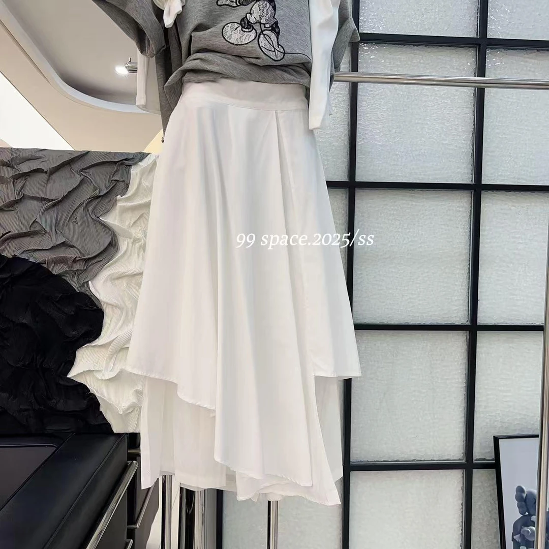 杨杨 99-新款—不规则纯棉裤裙25467