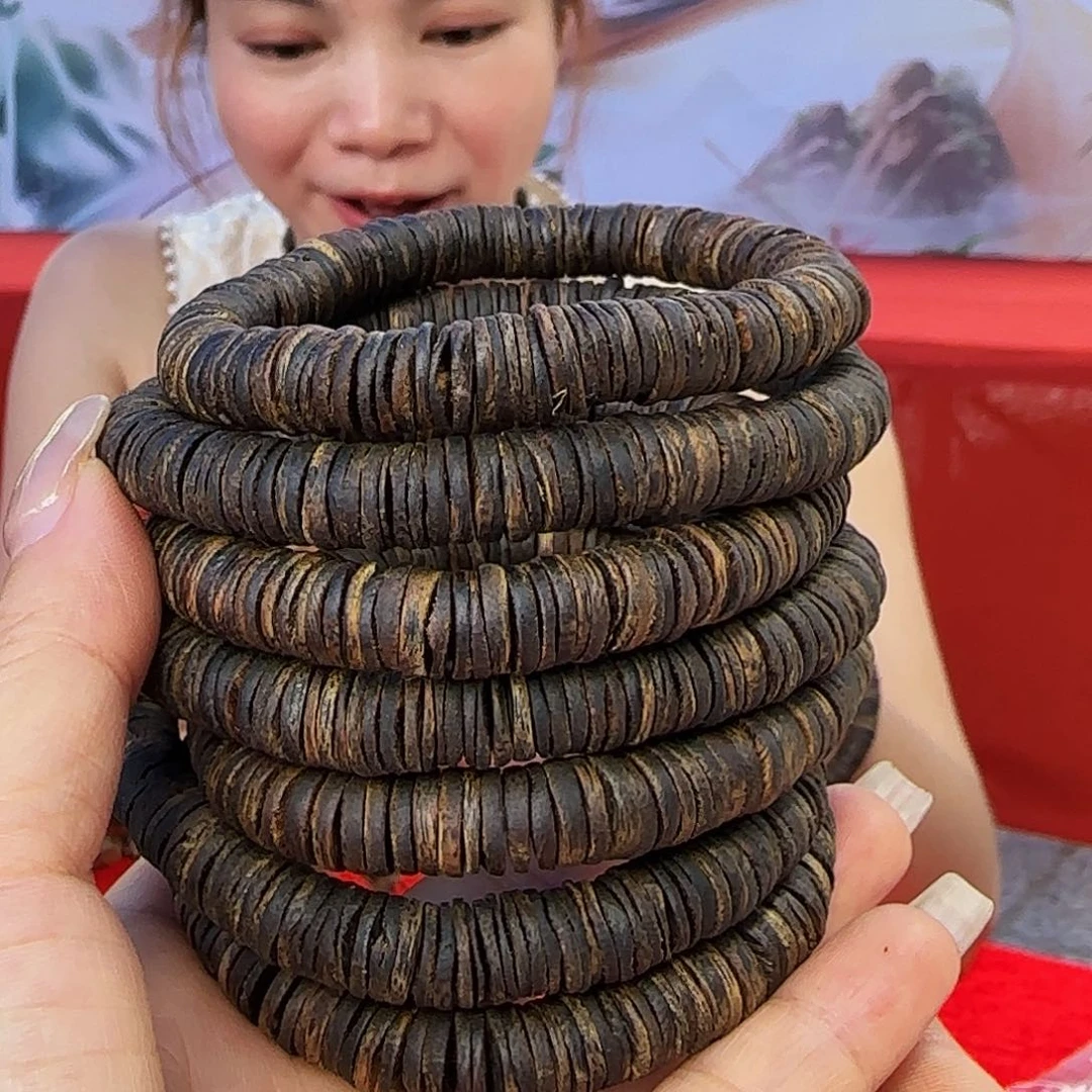 手串沉香多样性出发货1条紫棋沉水8-910.5