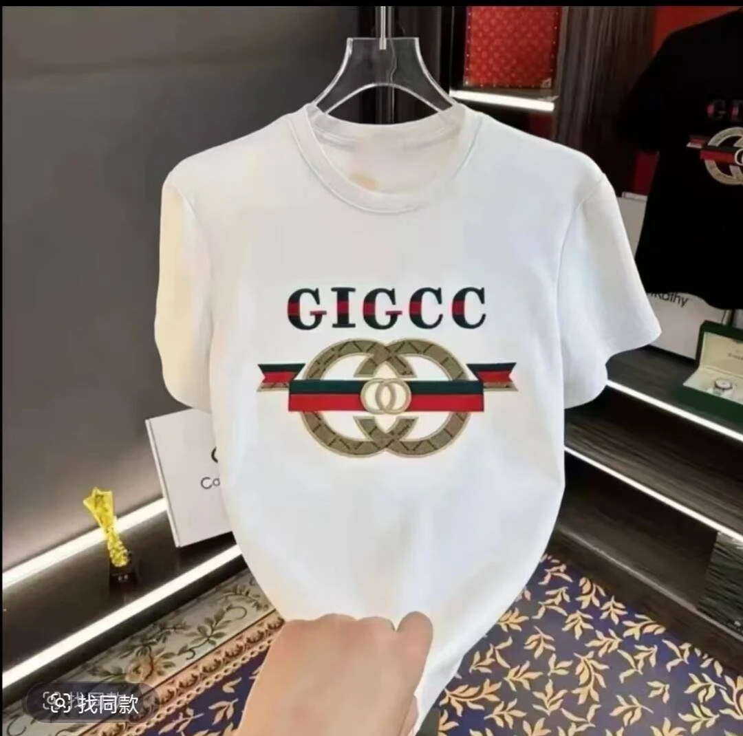 【一折起】夏季短袖男女同款情侣半袖休闲透气圆领潮流印花时尚T