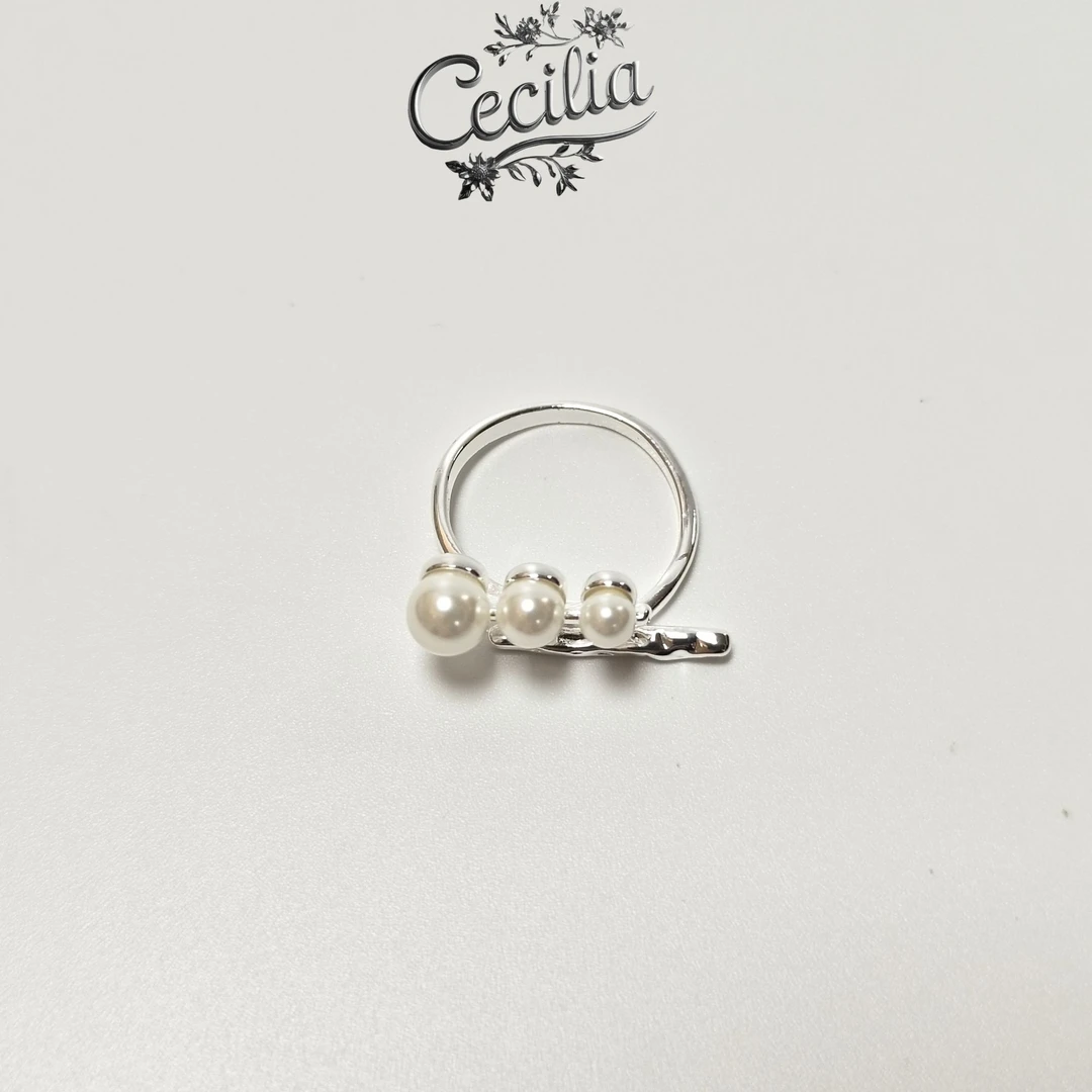 铜合金锆石戒指 Cecilia家时尚气质百搭个性戒指M-J27