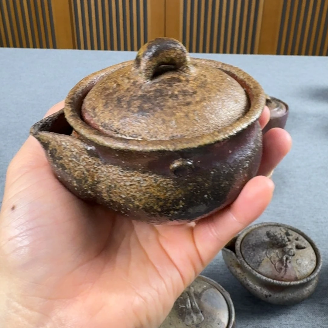 备前烧宝瓶 作者自查