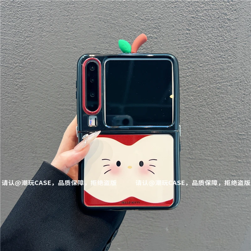 折叠奶油壳适用华为荣耀/OPPO/VIVO/小米/三星/华为PURAX手机壳潮