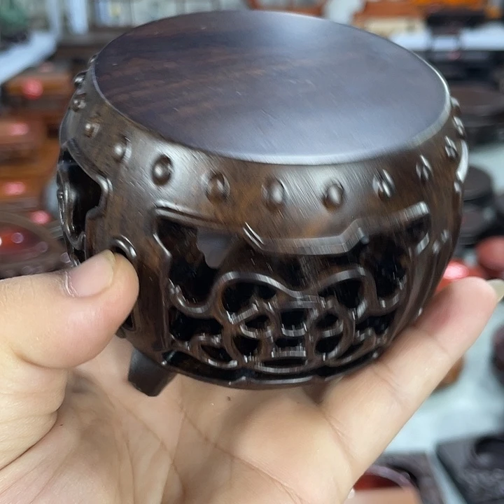 紫砂红木底座工艺品红木底座工艺品