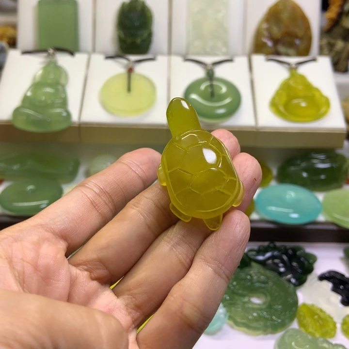 【闪购商品】未镶嵌蛇纹石玉颈饰