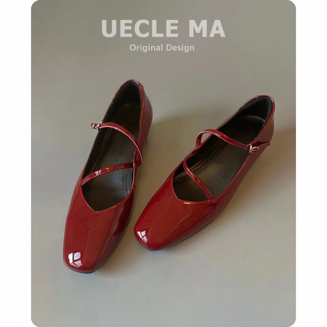 【香港kyok&Shoes官方正品】皮鞋子~法式单鞋女气质高级感不累脚