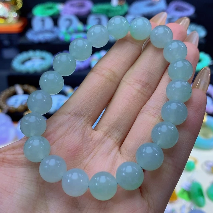翡翠未镶嵌手链翡翠10