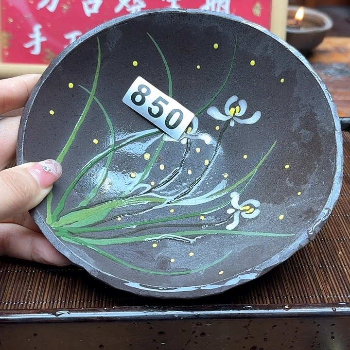 纯手工制作粗陶茶具