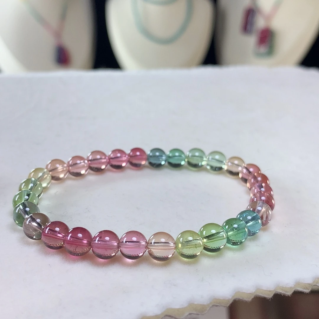 碧玺手链未镶嵌碧玺手链