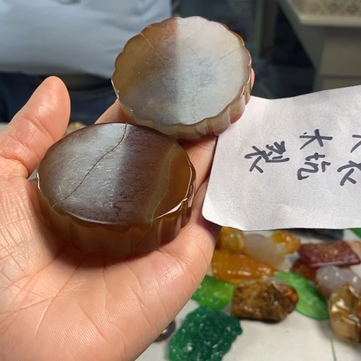 玛瑙/玉髓吊坠(不含链)未镶嵌