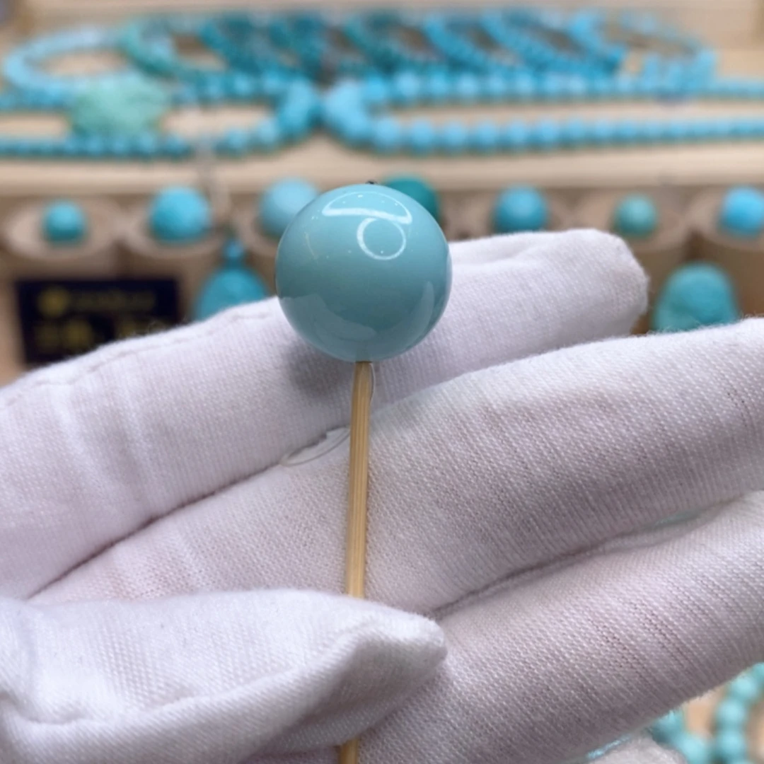 绿松石未镶嵌珠宝奇石16mm