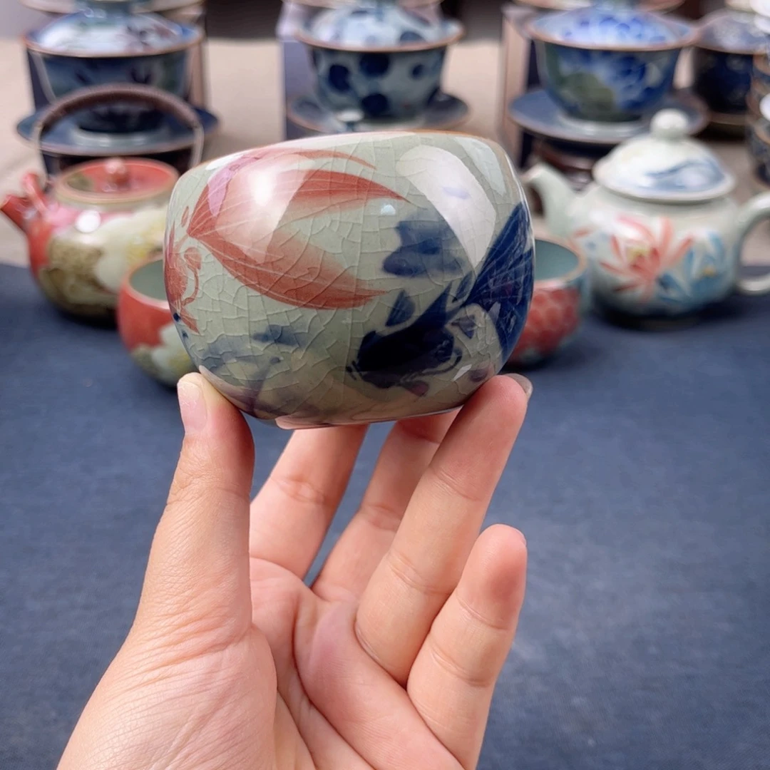 杯景德镇陶瓷杯子