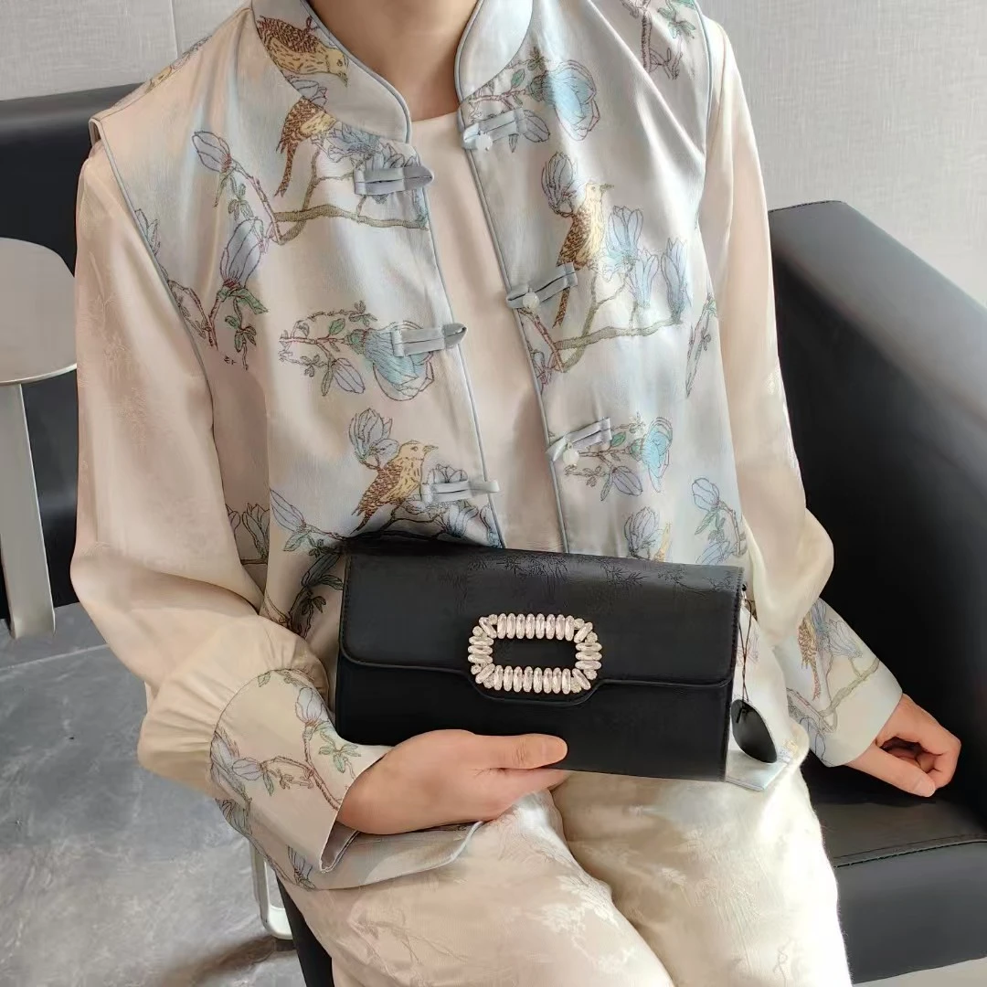 火火家时尚百搭真皮潮流经典多功能高品质牛皮手包11938