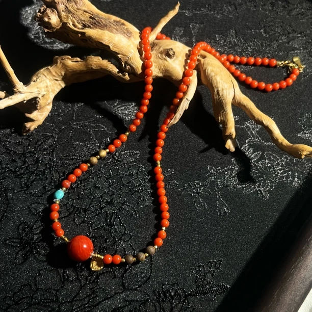 【狒狒珠宝】南红颈链 | 瓦西满肉 规格4+ 多样性发货