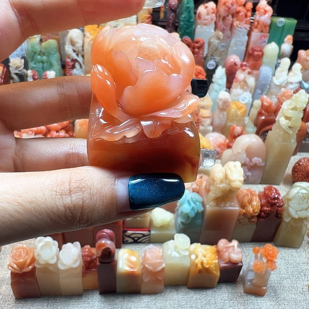 风****印石寿山石寿山石雕刻包邮包刻