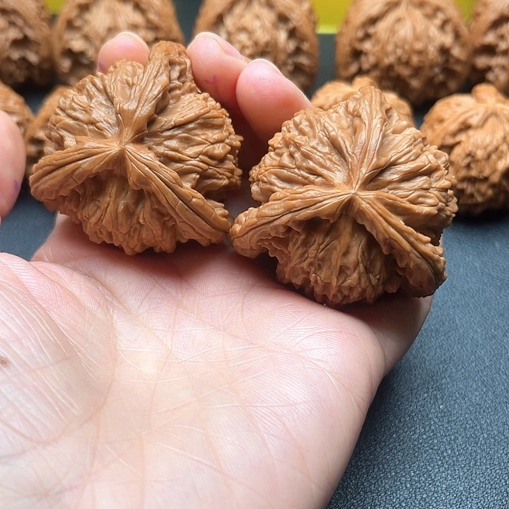 鸿***3核桃47尺白狮子拼接三棱