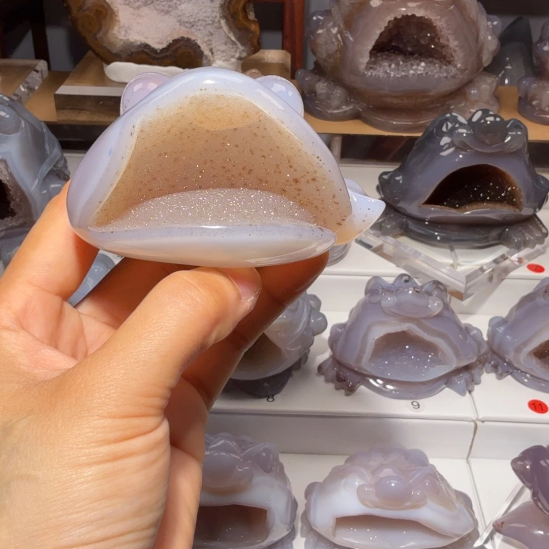 玛瑙/玉髓未镶嵌摆件