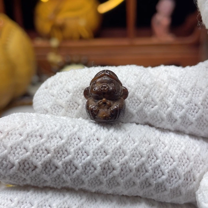 手串星月菩提雕刻八戒