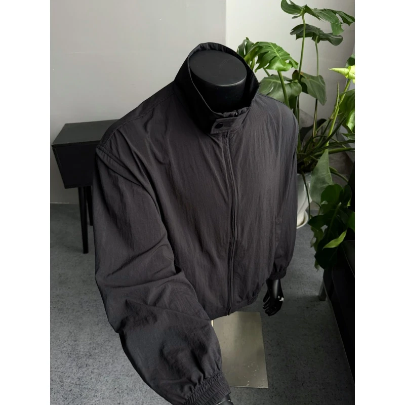 防晒服夏季新款中性风upf50+速干免熨仿麻料肌理感防晒外套