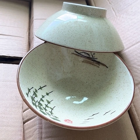 微瑕，不能明火，口径15高6，2个和风