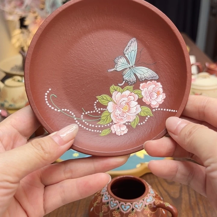 茶壶紫砂紫砂的手工制作工艺也很