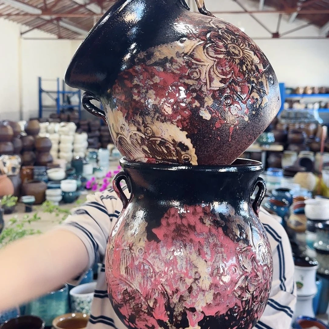 花盆紫砂高21口18