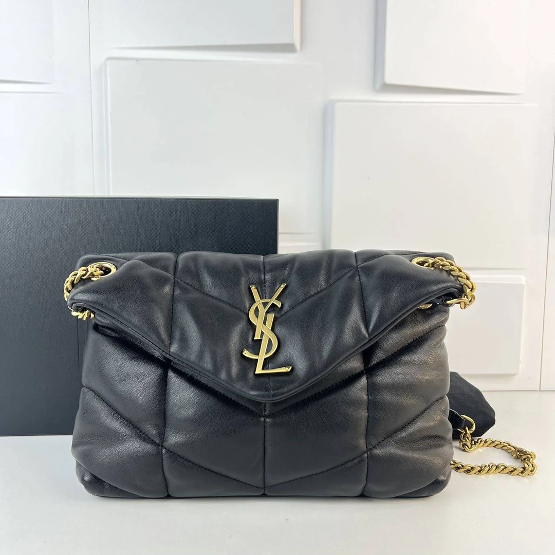 95新 YSL/圣罗兰 玺越奢品  圣罗兰黑金云朵 THHZ3182