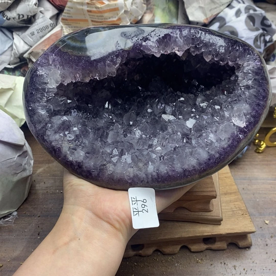 紫晶珠宝半成品未镶嵌