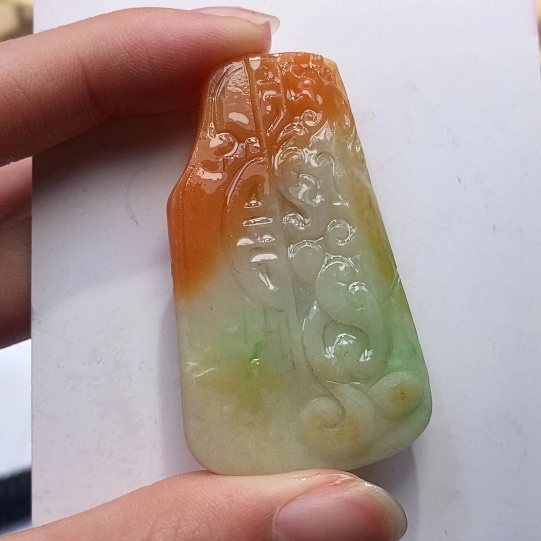 定制翡翠未镶嵌翡翠A货一物一证