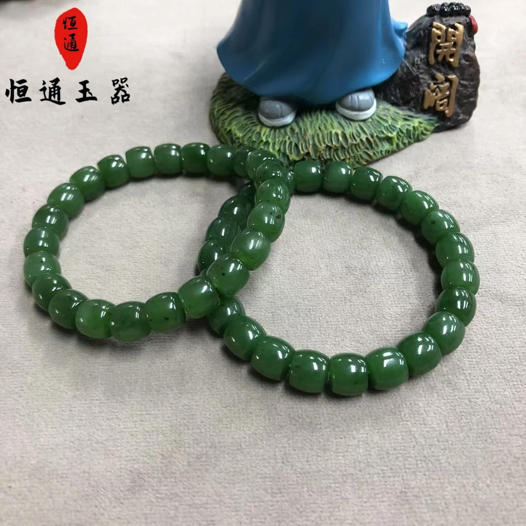 俄罗斯碧玉老型珠手串多样性发一规格约9mm-2-s1894-580