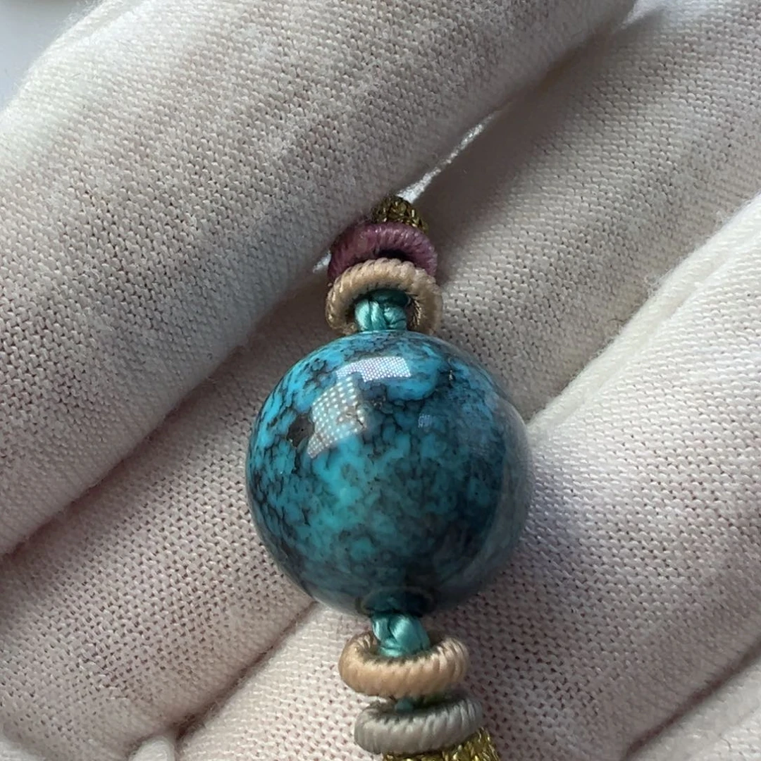 绿松石未镶嵌配饰14mm