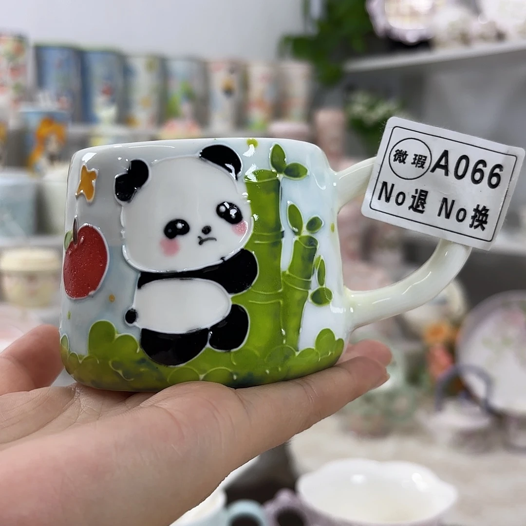 手绘高温釉下彩陶瓷
