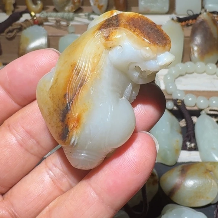 吊坠(不含链)未镶嵌和田玉