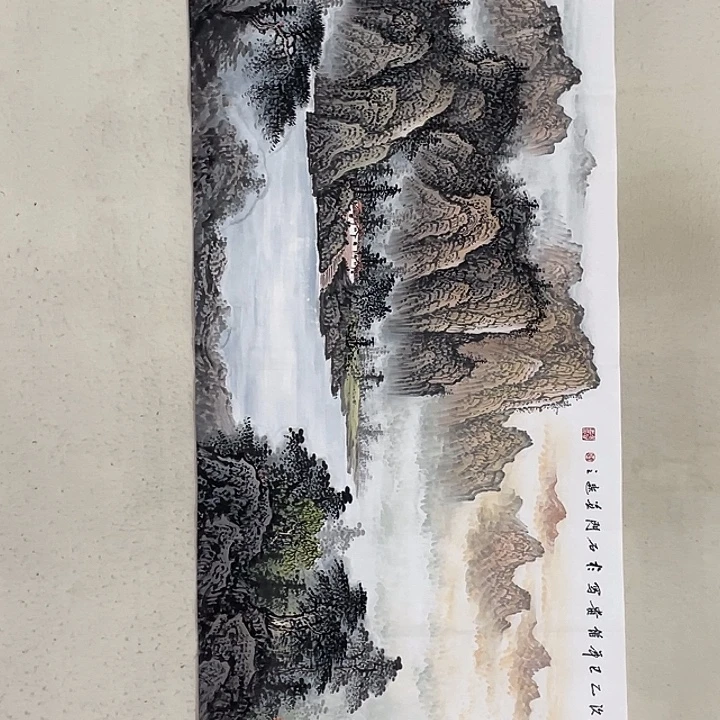 国画国画作品欣赏。国画